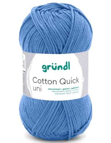 Baumwollgarn Quick Uni Gründl