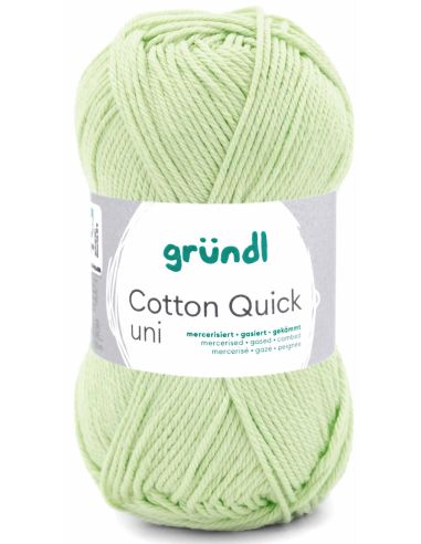Baumwollgarn Quick Uni Gründl