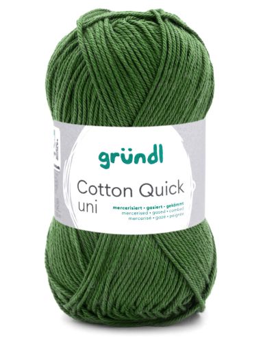Baumwollgarn Quick Uni Gründl