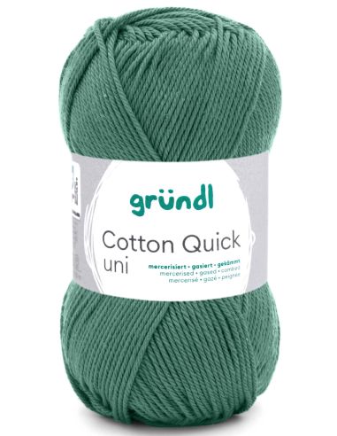 Baumwollgarn Quick Uni Gründl