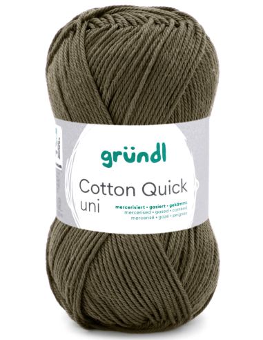 Baumwollgarn Quick Uni Gründl