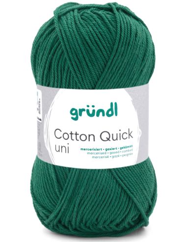 Baumwollgarn Quick Uni Gründl