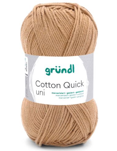 Baumwollgarn Quick Uni Gründl