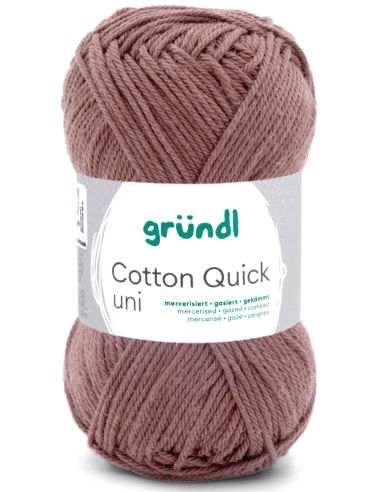 Baumwollgarn Quick Uni Gründl