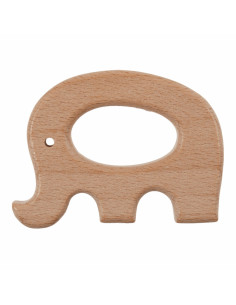 Beißring aus Holz - Elefant