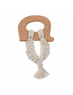 Beißring aus Holz - Elefant 2