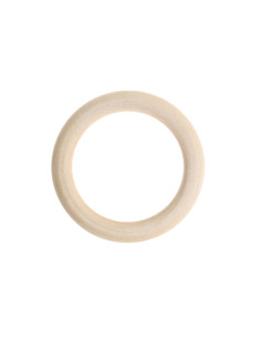 Holzringe für Rasseln und Mobiles 68 mm 2