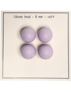 Silikonperlen 18 mm für Rasseln, Schnullerketten für Babys