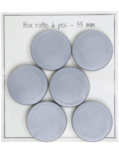 Rasselboxen 33 mm