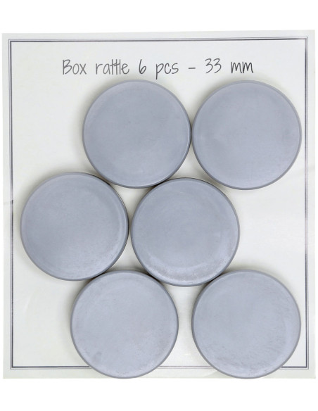 Rasselboxen 33 mm