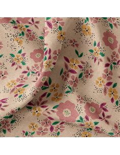 Toile de coton canvas demi-natté - Shiri