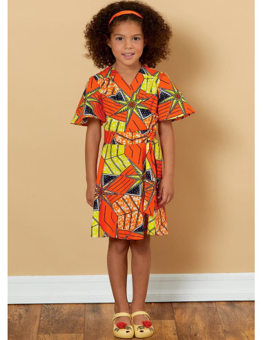 Kleid- und Gürtelmuster - Butterick 6654