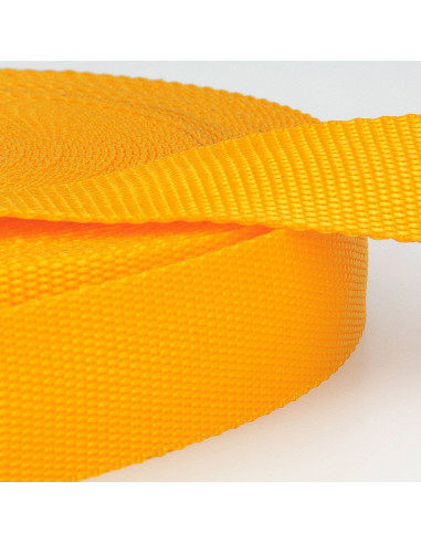 Polypropylen-Gurtband - Gelb Gold
