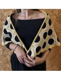 Kit crochet - Châle Kolmi 2