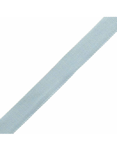 Glitzernder Baumwollgurt für Tasche - Himmelblau