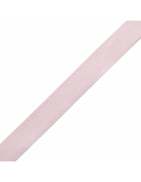 Glitzernder Baumwollgurt für Tasche - Rosa