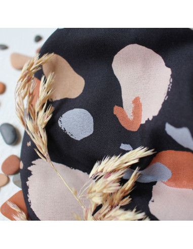 Viskosestoff Granito Night - Atelier Brunette