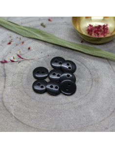 Bouton Classic Shine - Schwarz