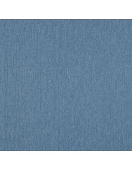 Tissu jeans coton classique - Bleu clair