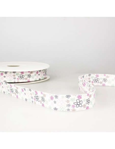 Blumenmuster - Lila