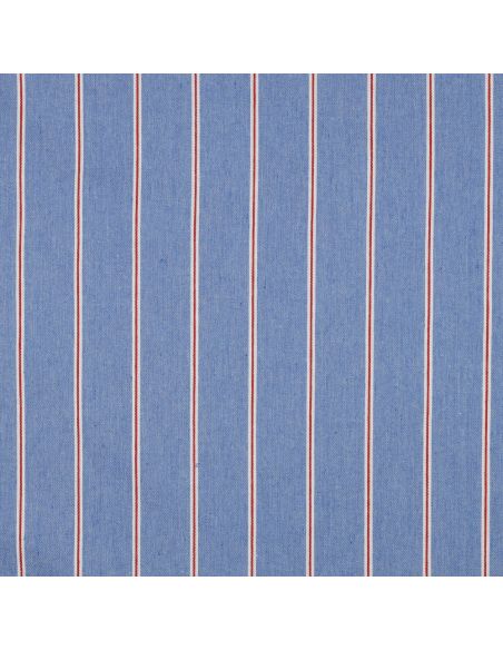 Tissu Denim léger à rayures larges - Bleu clair