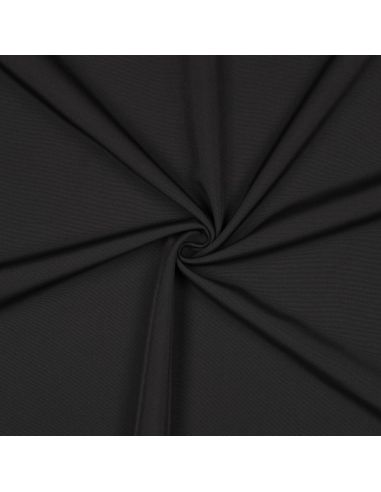 Tissu softshell déperlant envers micro polaire - Noir