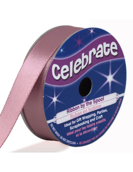 Satinband Celebrate Altrosa - 13 mm x 6 Meter