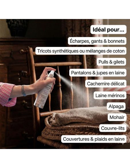 Spray rafraîchissant pour tricots – Lavande & Thym