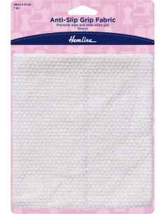 Rutschfester Stoff zum Nähen für Pyjamas und Hausschuhe - 28 cm x 61 cm