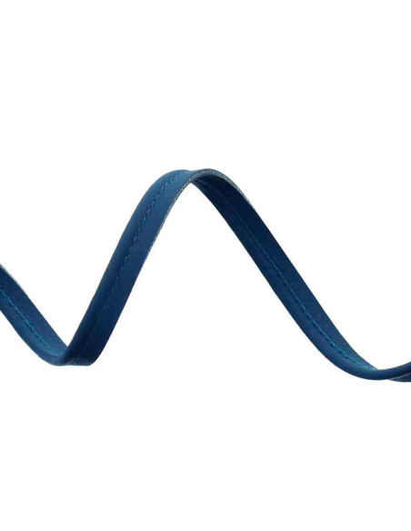 Kunstleder-Paspel - Marineblau