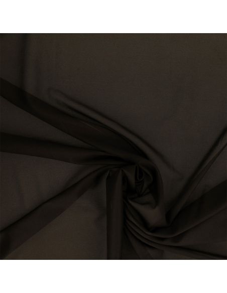 Toile tissée thermocollant fine - Noir