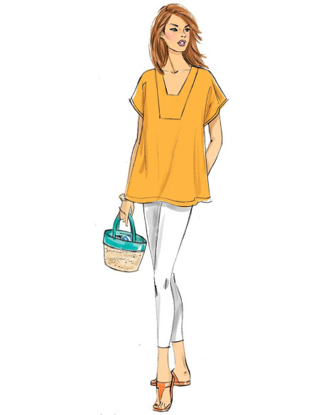 Schnittmuster für Tunika und Kaftan - Butterick 6683