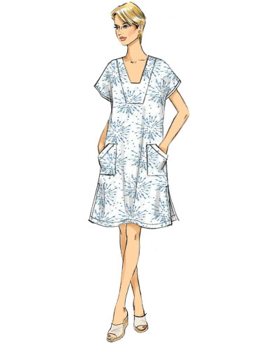 Schnittmuster für Tunika und Kaftan - Butterick 6683