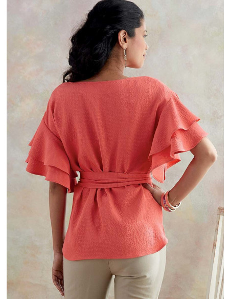 Oberteil- und Gürtelmuster - Butterick 6685