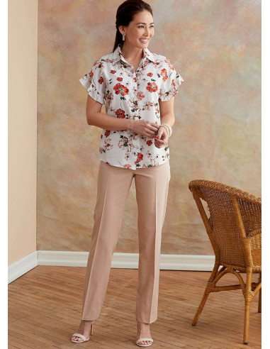 Oberteil-Schnittmuster - Butterick 6686