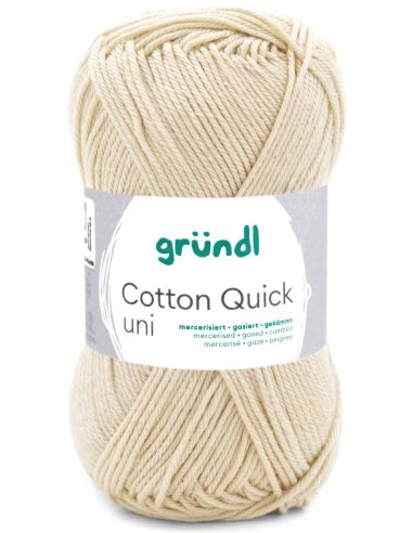 Baumwollgarn Quick Uni Gründl