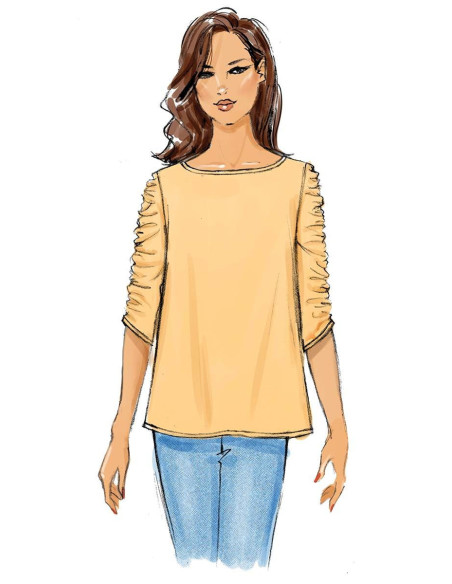 Oberteil-Schnittmuster - Butterick 6687