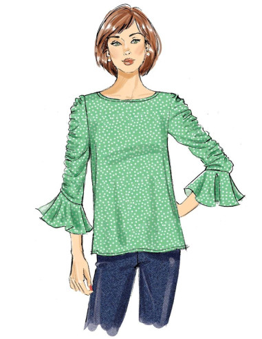 Oberteil-Schnittmuster - Butterick 6687