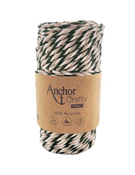 Coton macramé recyclé Crafty Fine Multico Anchor