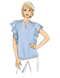 Oberteil-Schnittmuster - Butterick 6688 2