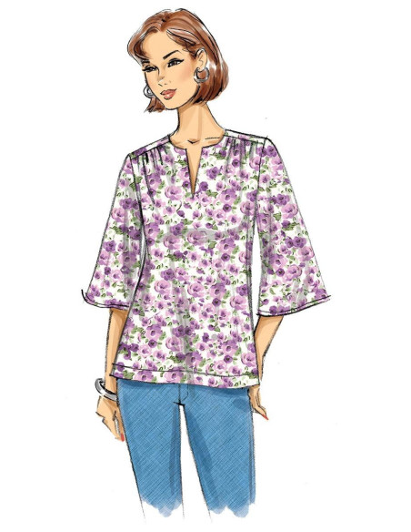Oberteil-Schnittmuster - Butterick 6688