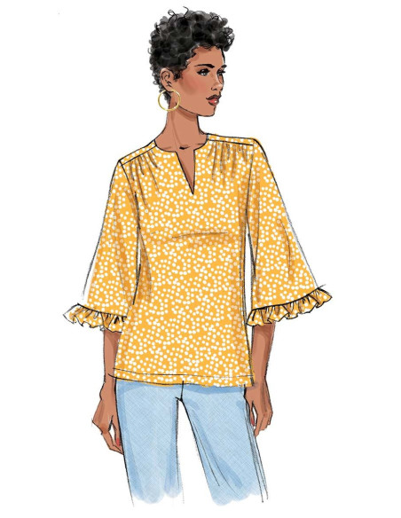 Oberteil-Schnittmuster - Butterick 6688