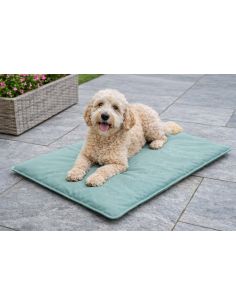 Tissu toile imperméable - Menthe 2