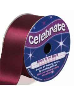 Satinband Celebrate Pflaume - 25 mm x 4 Meter
