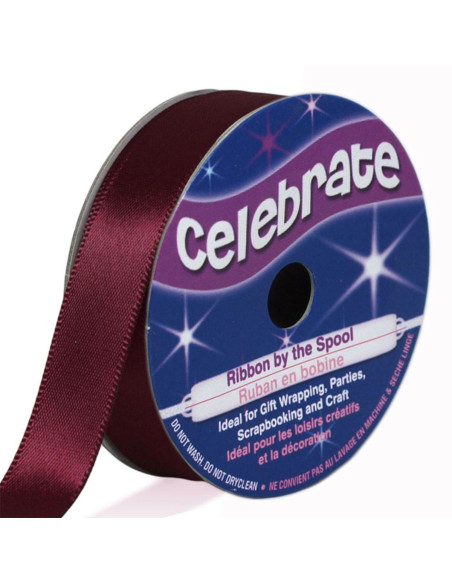 Satinband Celebrate Pflaume - 13 mm x 6 Meter