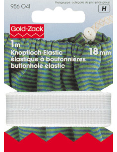 Knopflochgummi 18 mm