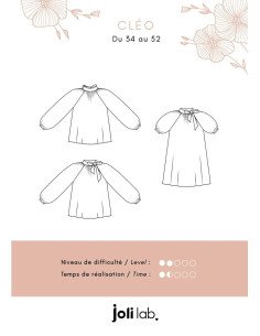 Patron de blouse/robe Cléo - Joli Lab 2