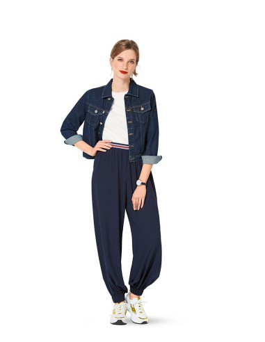Haremhosen-Schnittmuster - Burda 6283