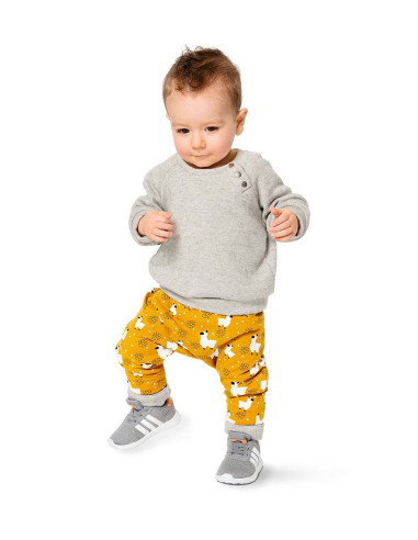 T-Shirt- und elastische Hosenmuster - Burda 9312