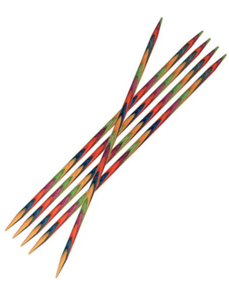 Doppelspitznadeln aus Holz Symfonie KnitPro